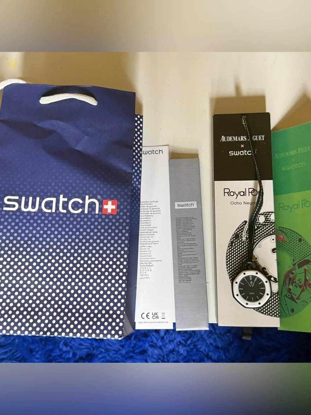 AP X Swatch Black